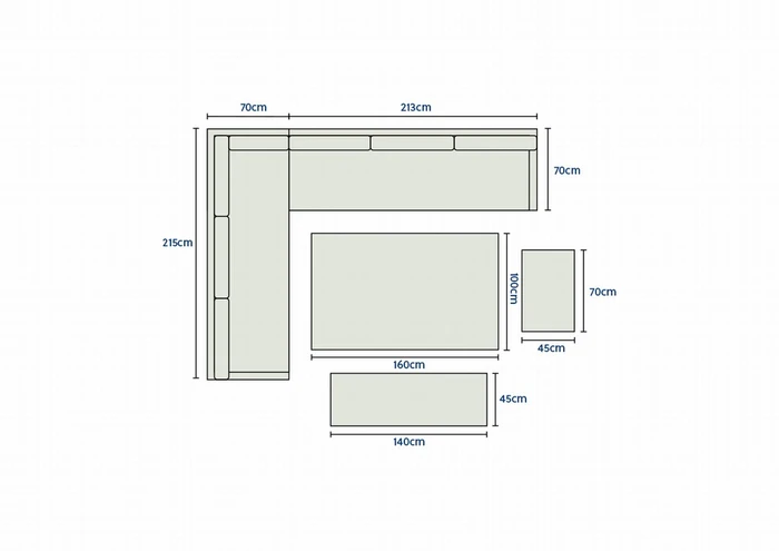 Orlando Corner Dining Set Olive - image 16