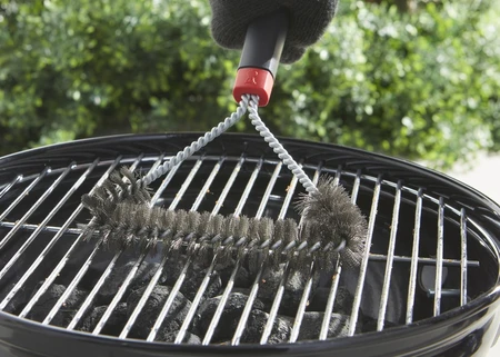 Weber Three Sided Grill Brush 30cm - image 3