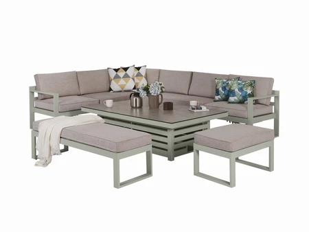 Orlando Corner Dining Set Olive - image 4