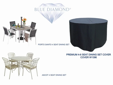 Premium 4 To 6 Seat Rnd Furniture Cover - image 5