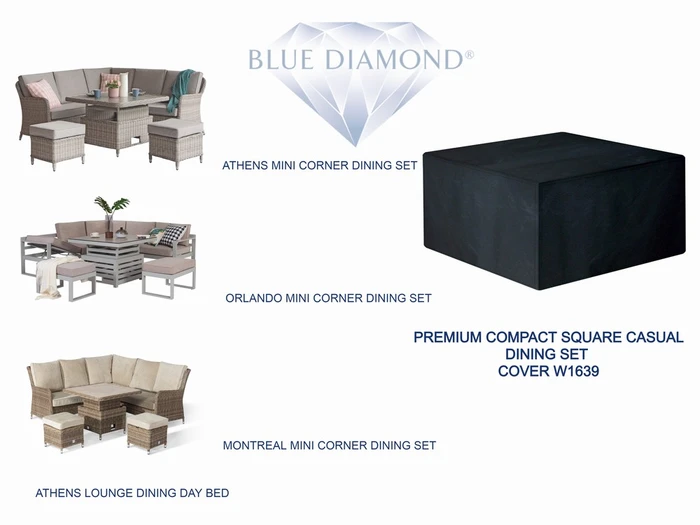 Premium Square Casual Dining Set Cover - image 5