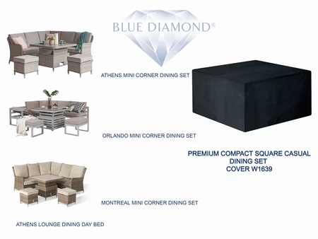 Premium Square Casual Dining Set Cover - image 5