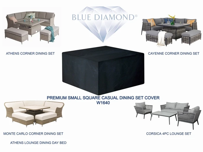 Premium Small Square Casual Dining Cover - image 2