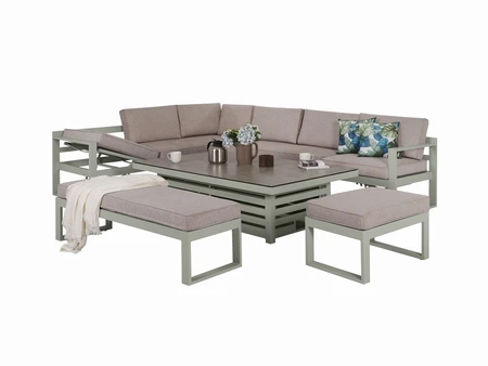 Orlando Corner Dining Set Olive - image 5