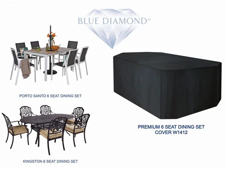Premium 6 Seat Rect Furniture Cover - image 5