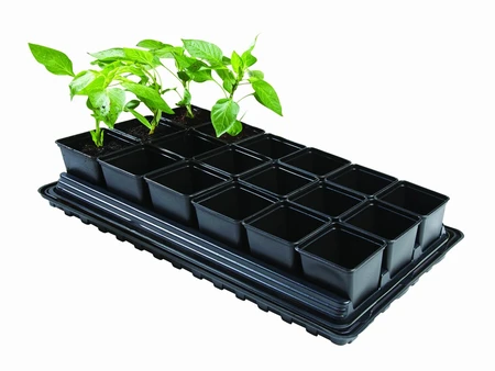 Pro Vegetable Tray Set 18 Square Pots - image 1