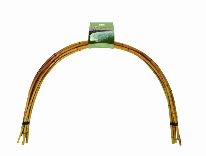 Natural Bamboo Tunnel Hoops 6Pk