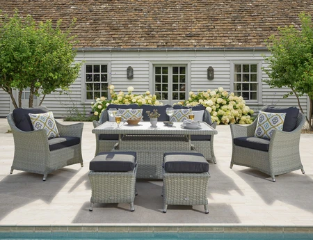 Charlbury 6pc Lounge Dining Set - image 2
