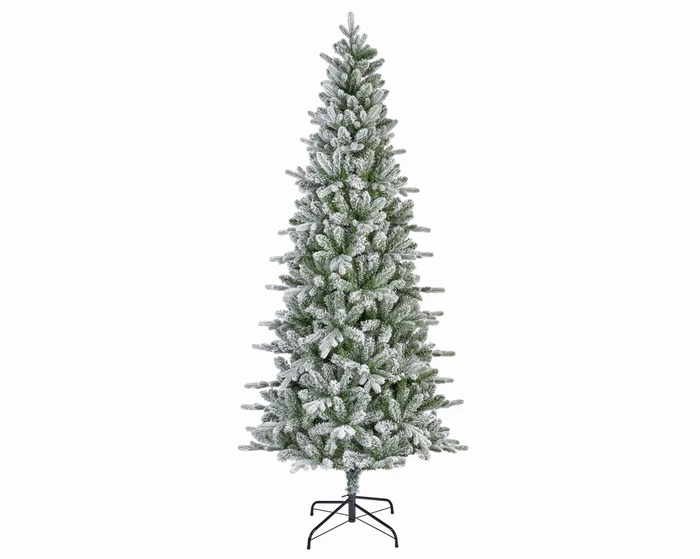 T46 Frosted Sherwood Fir Tree Green 7ft