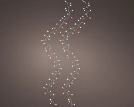 1.5m Multi Coloured Star String Lights