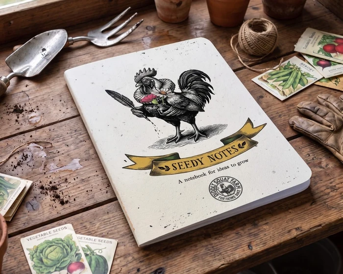 Diddly Squat Farm Plantable Notebook
