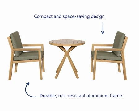 Hudson 3pc Bistro Set - image 5