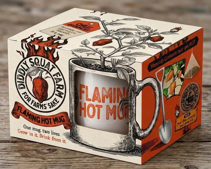 Diddly Squat Farm Flaming Hot Mug