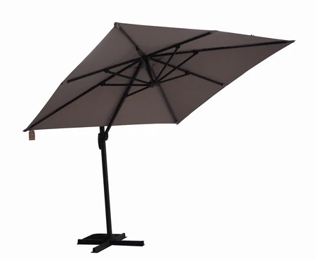 Diamond Cantilever Parasol Taupe 3X3M - image 4