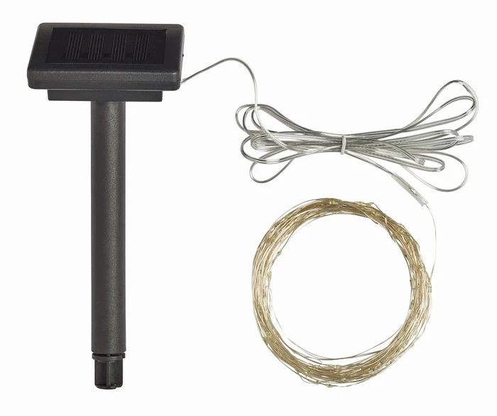 Solar Firefly String Lights 100 Multi Colour - image 3