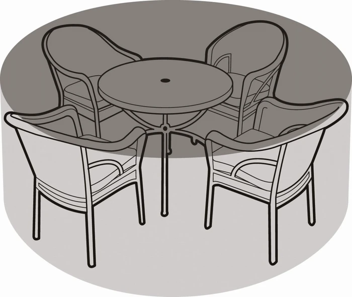 Premium 4 To 6 Seat Rnd Furniture Cover - image 1