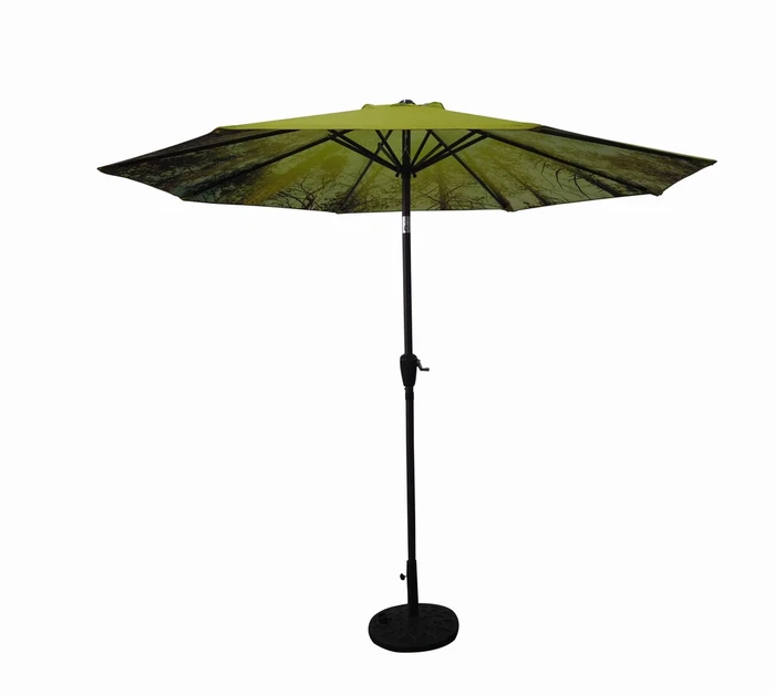 Diamond Garden Parasol Woodland Print 3m - image 1