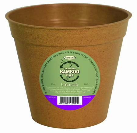 Bamboo Pot Terracotta