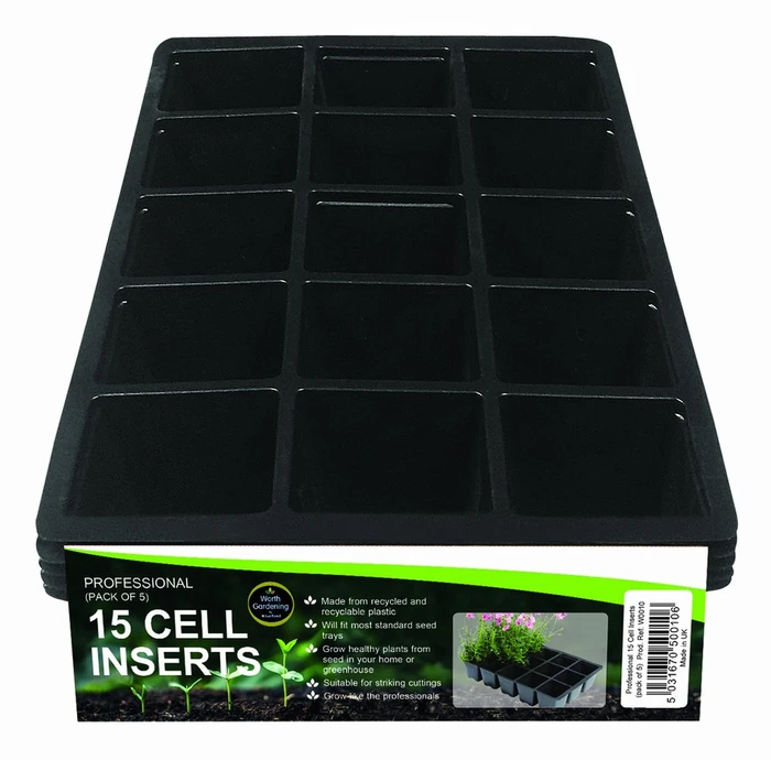 Professional 15 Cell Inserts 5Pk - image 3