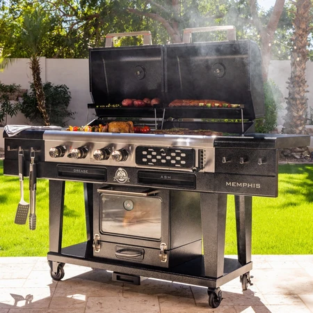 Pit Boss Memphis Ultimate 2.0 Combo 4-in1 Grill