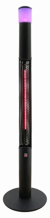 Large Stand Up Bluetooth Heater With Light 1500W - image 1