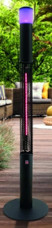 Large Stand Up Bluetooth Heater With Light 1500W - image 5