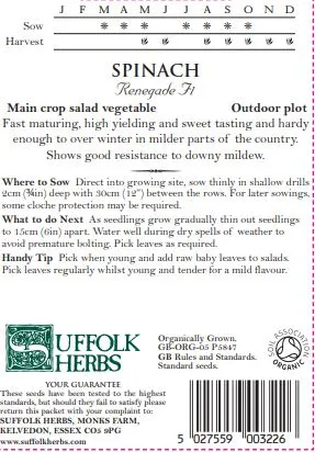 Spinach Renegade F1 - image 2