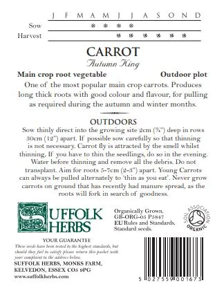 Carrot Autumn King - image 2