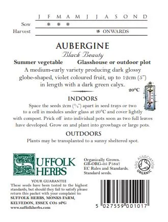 Aubergine Black Beauty - image 2