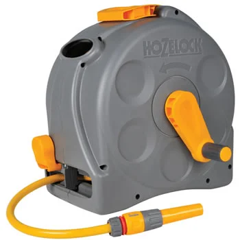 Hozelock 2-in-1 Compact Enclosed Reel & Hose