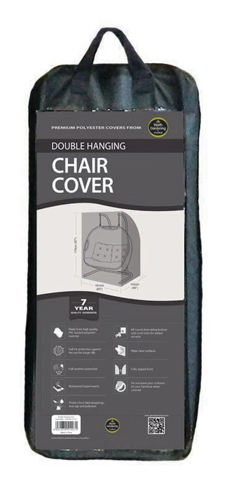 Double Hanging Chair Cover Black - image 4