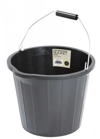 Builders Bucket Black