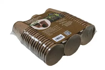 Round Fibre Pots Extra Value Pack 48Pk - image 2