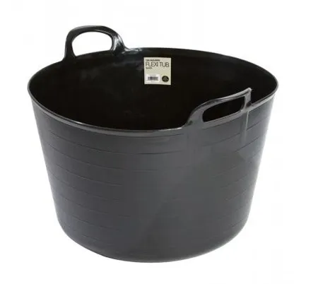 Builders Flexi Tub Black