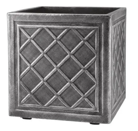 Square Lead Effect Planter