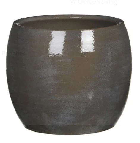 Carlo Pot Dark Grey 16cm
