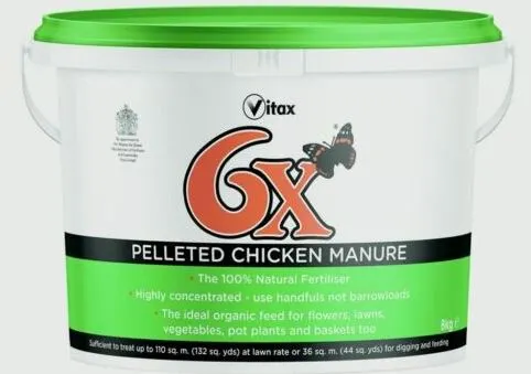 6X Pelleted Fertiliser