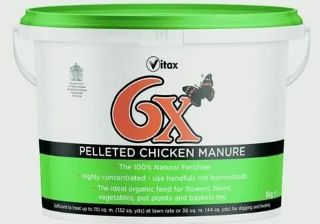6X Pelleted Fertiliser