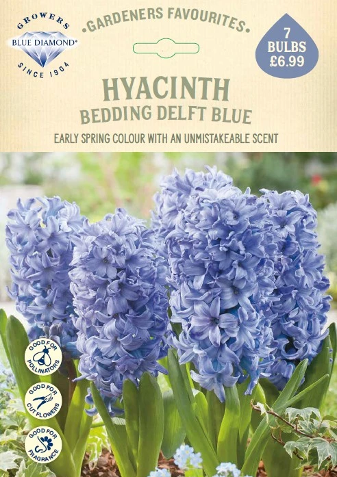 Hyacinth Bedding Delft Blue GF - image 1