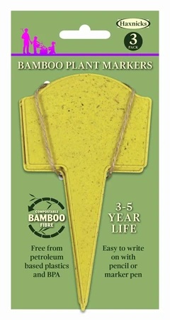 Bamboo Plant Labels Pk 3 - image 1