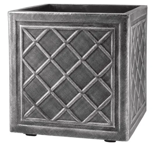 Square Lead Effect Planter