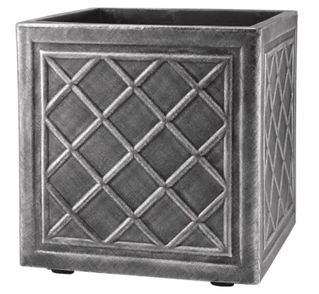 Square Lead Effect Planter