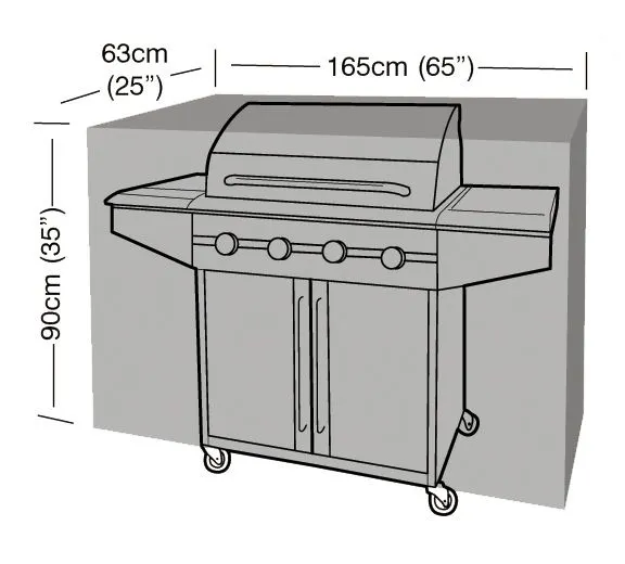 Classic Bbq & Bistro Set Cover Black - image 4