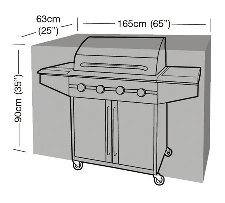 Classic Bbq & Bistro Set Cover Black - image 4