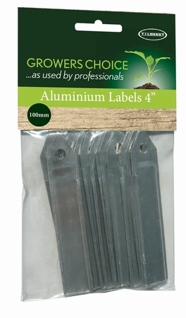 Aluminium Plant Labels 4 Pk20 - image 1
