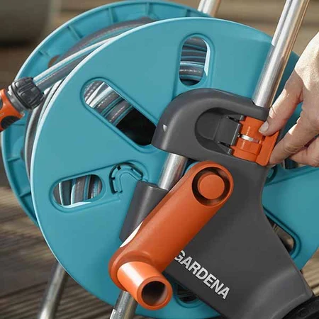 Gardena 25M Cleverroll Hose Reel Trolley Set - image 3