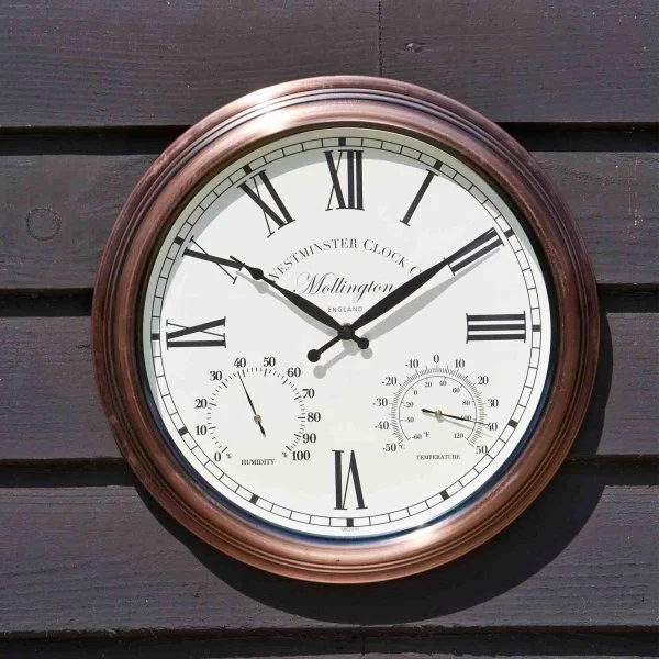 Mollington Clock + Thermometer
