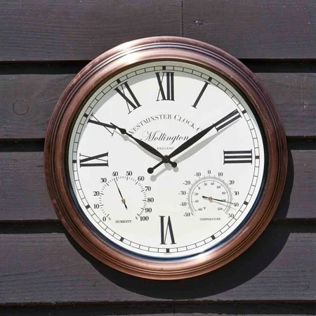 Mollington Clock + Thermometer