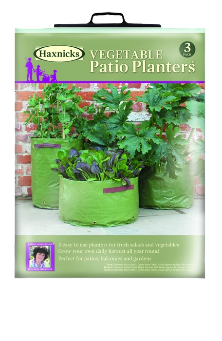Vegetable Patio Planter 3Pk