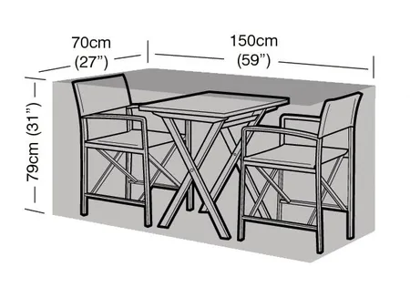 Premium 2 Seat Large Bistro Cover - image 2